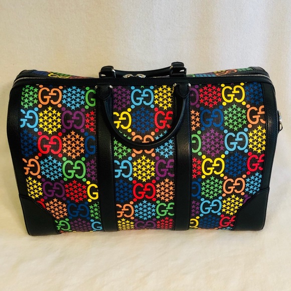 ๐New Gucci Psychedelic Duffle Bag Carry On - Picture 5 of 16
